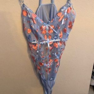 Lacy body suit